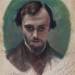 Portrait of Dante Gabriel Rossetti (1828-82)